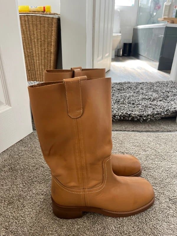 ASOS ASOS Tan leather boots