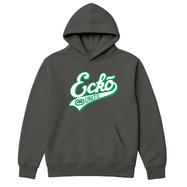 Ecko Untld. Ecko Untld. Men's Script Hoodie in Charcoal - 2