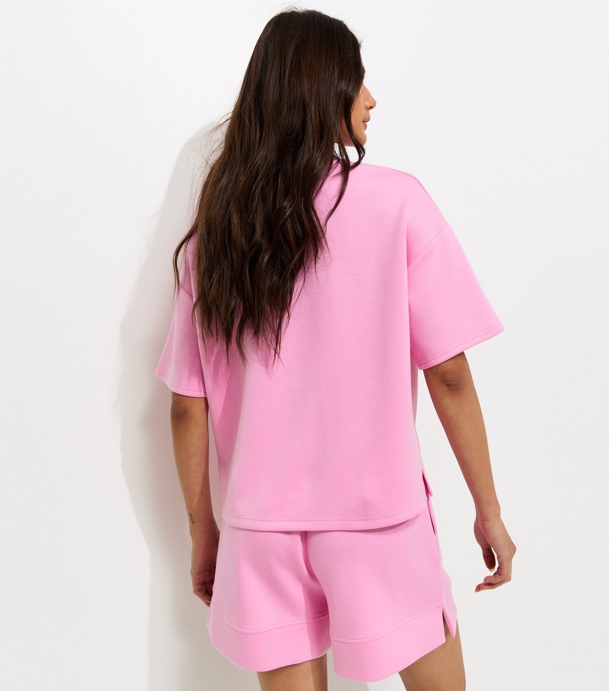 New Look Women's Premium Light Pink Sweatshirt T-Shirt New Look - 4