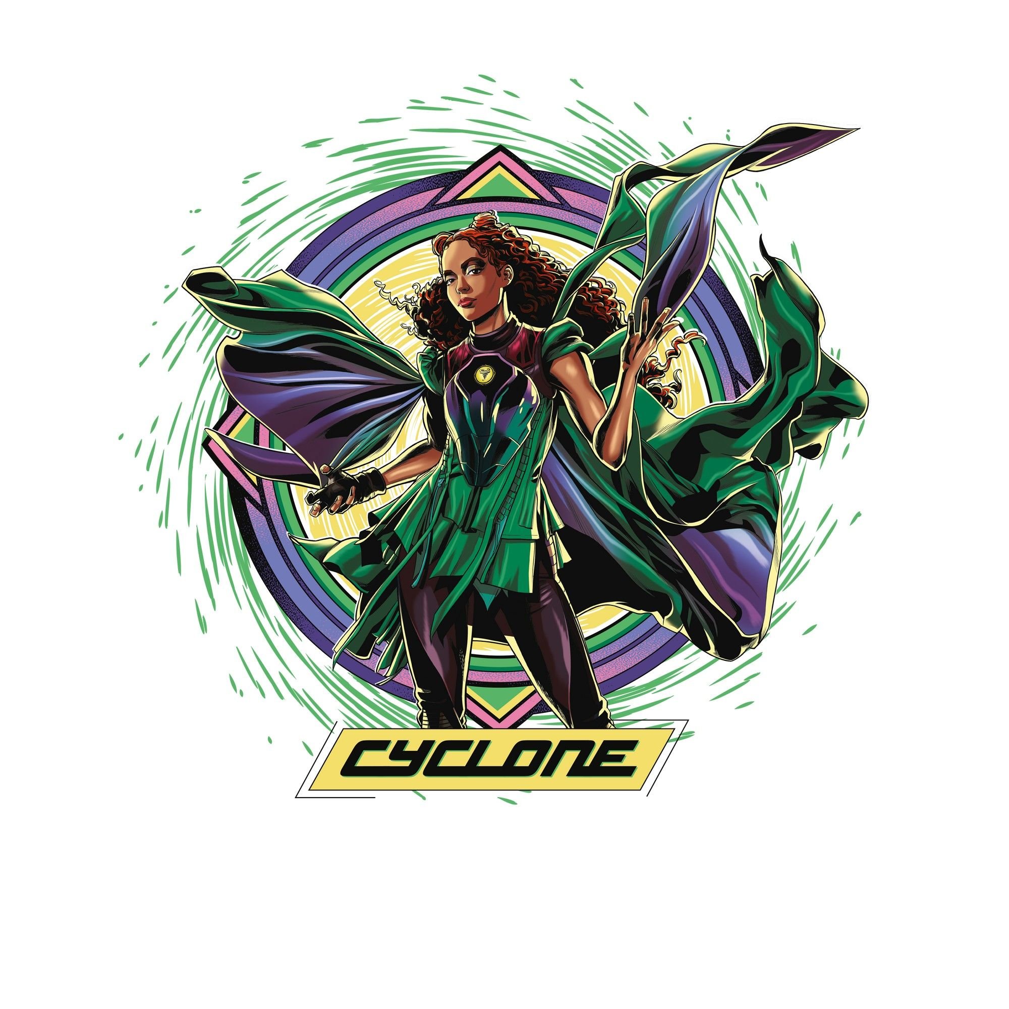 Black Adam Black Adam Men's Cyclone Sweatshirt in Bottle Green - 4