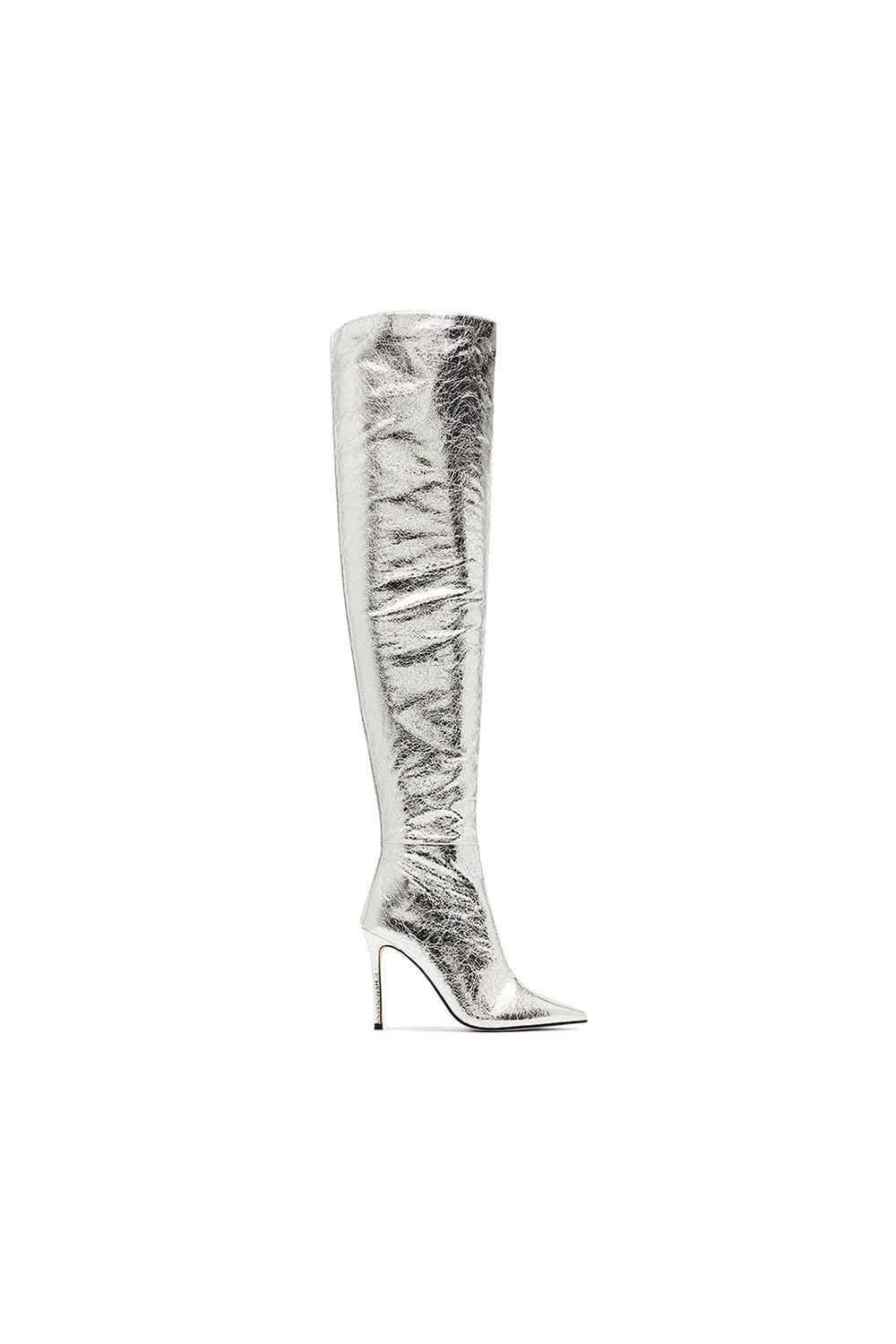 Steve Madden STEVE MADDEN Women's 'Epic 751' Boots in Silver