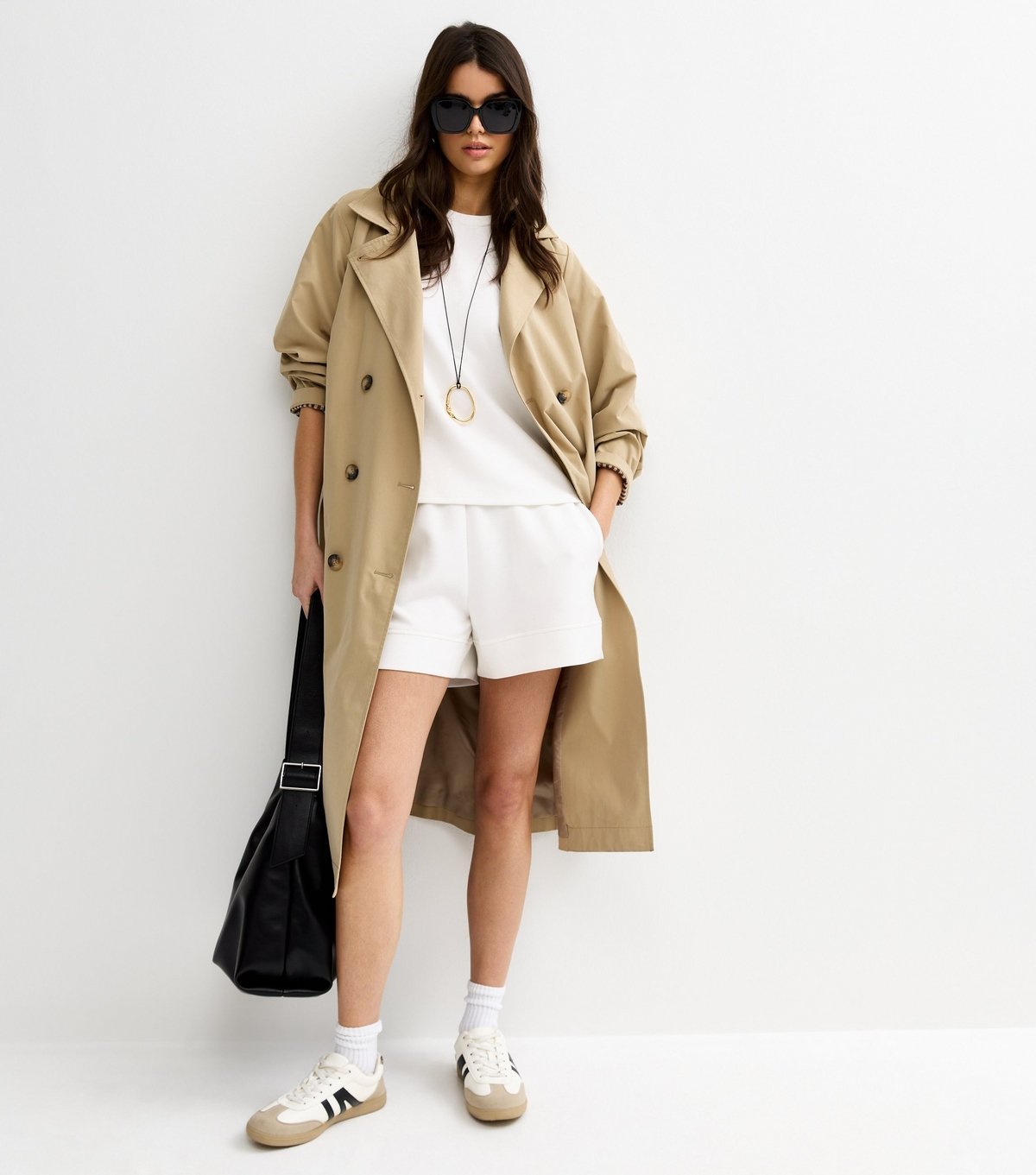 New Look Women's Premium Cream Jersey Shorts New Look - 2