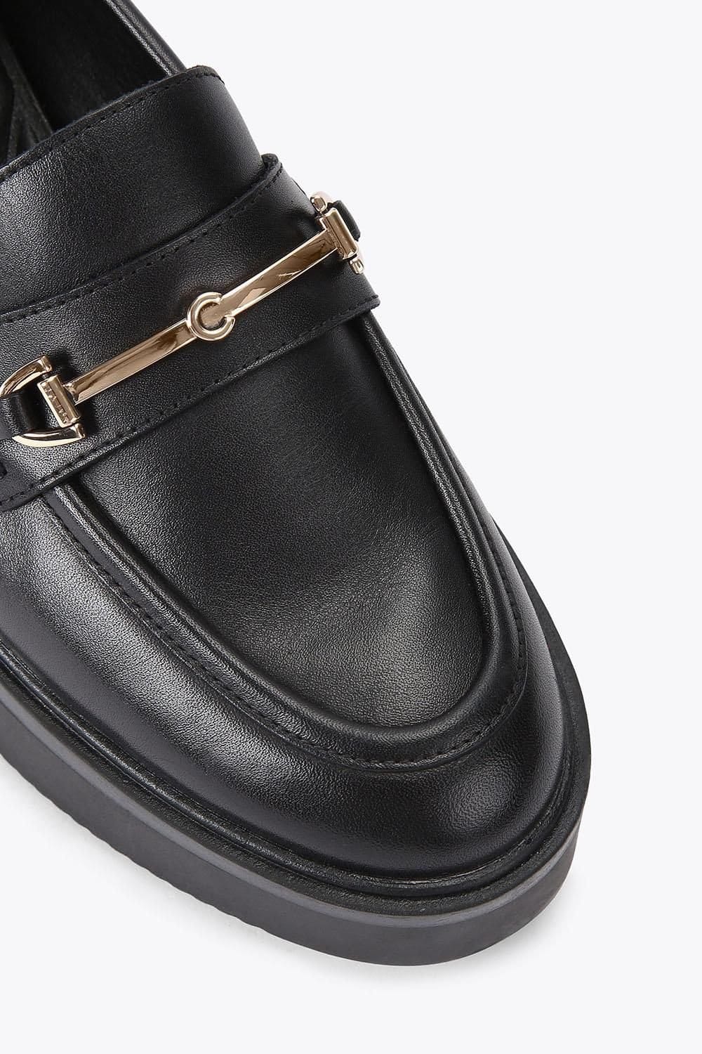 Carvela Carvela Women's 'Vista Loafer' Leather Flats in Black - 4