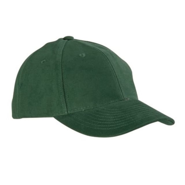 Myrtle Beach Myrtle Beach Men's Raver 6 Panel Laminated Baseball Cap in Dark Green - 2