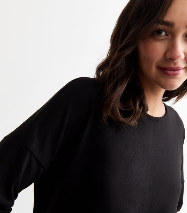 New Look Women's Maternity Black Long Sleeve Top New Look - 2