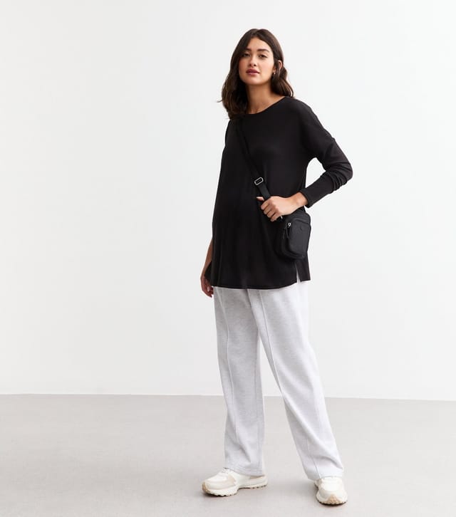New Look Women's Maternity Black Long Sleeve Top New Look - 3