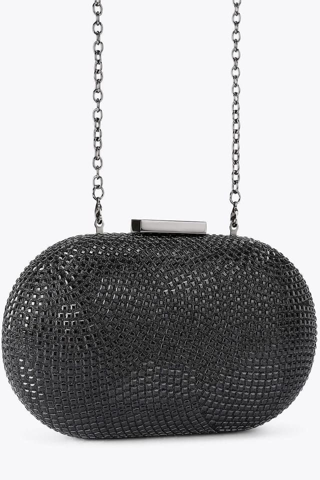 Carvela Carvela Women's 'Pietra Hard Clutch' Bag in Black - 2