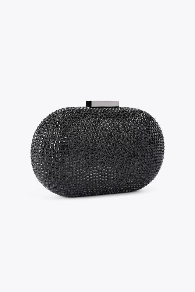 Carvela Carvela Women's 'Pietra Hard Clutch' Bag in Black - 3
