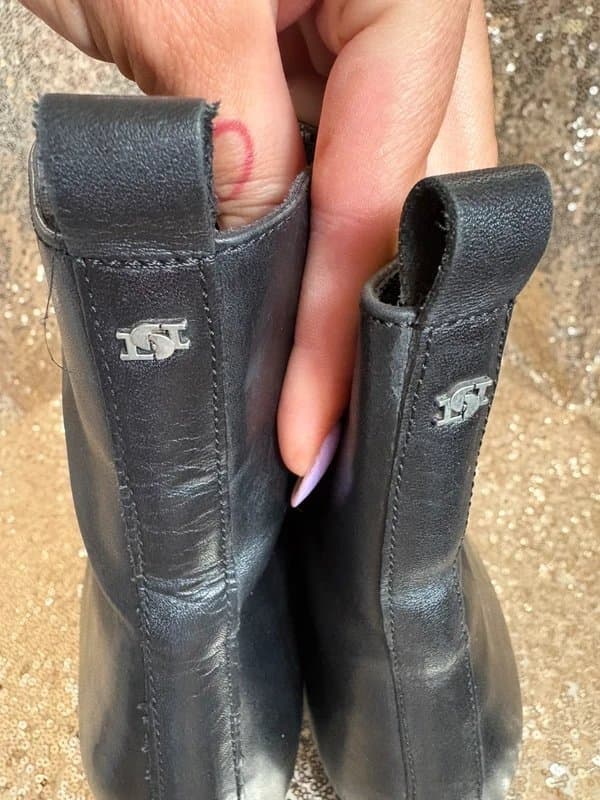 Dune Dune leather heeled lace up boots