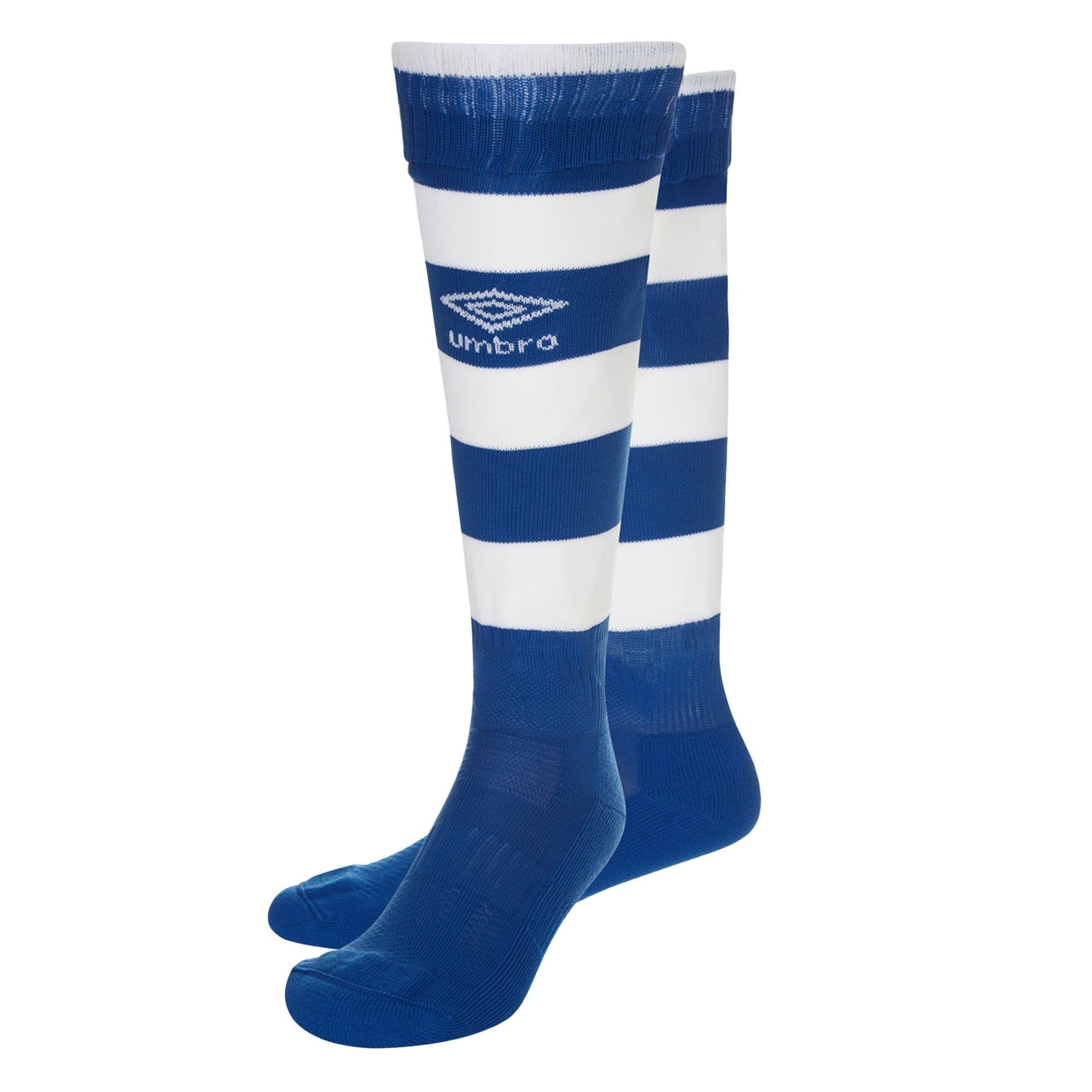 Umbro Umbro Men's Hoop Stripe Socks in Mid Blue