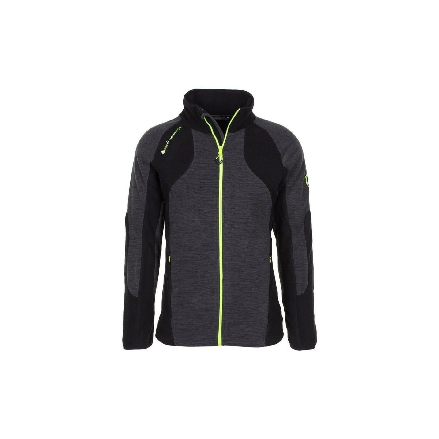 Peak Mountain Peak Mountain Men's Fleece Jacket Cecut in Black