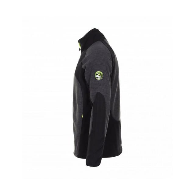 Peak Mountain Peak Mountain Men's Fleece Jacket Cecut in Black - 3