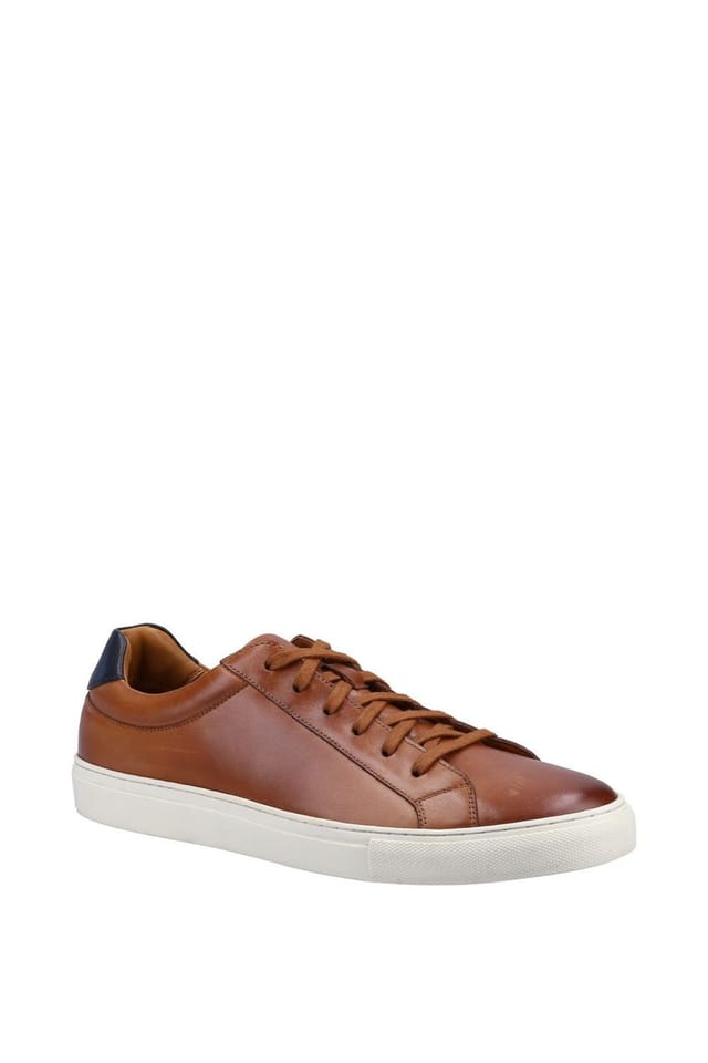 Hush Puppies Hush Puppies Men's 'Colton' Cupsole Trainers in Tan - 2