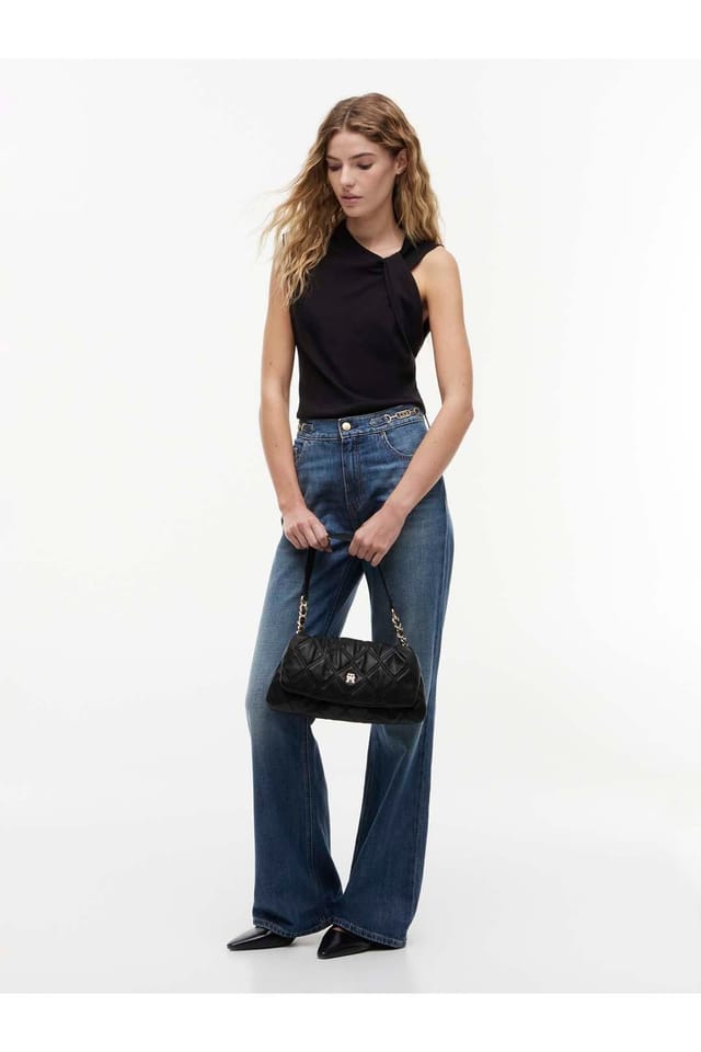 Tommy Hilfiger Tommy Hilfiger Women's Feminine Shoulder Bag Black - 3
