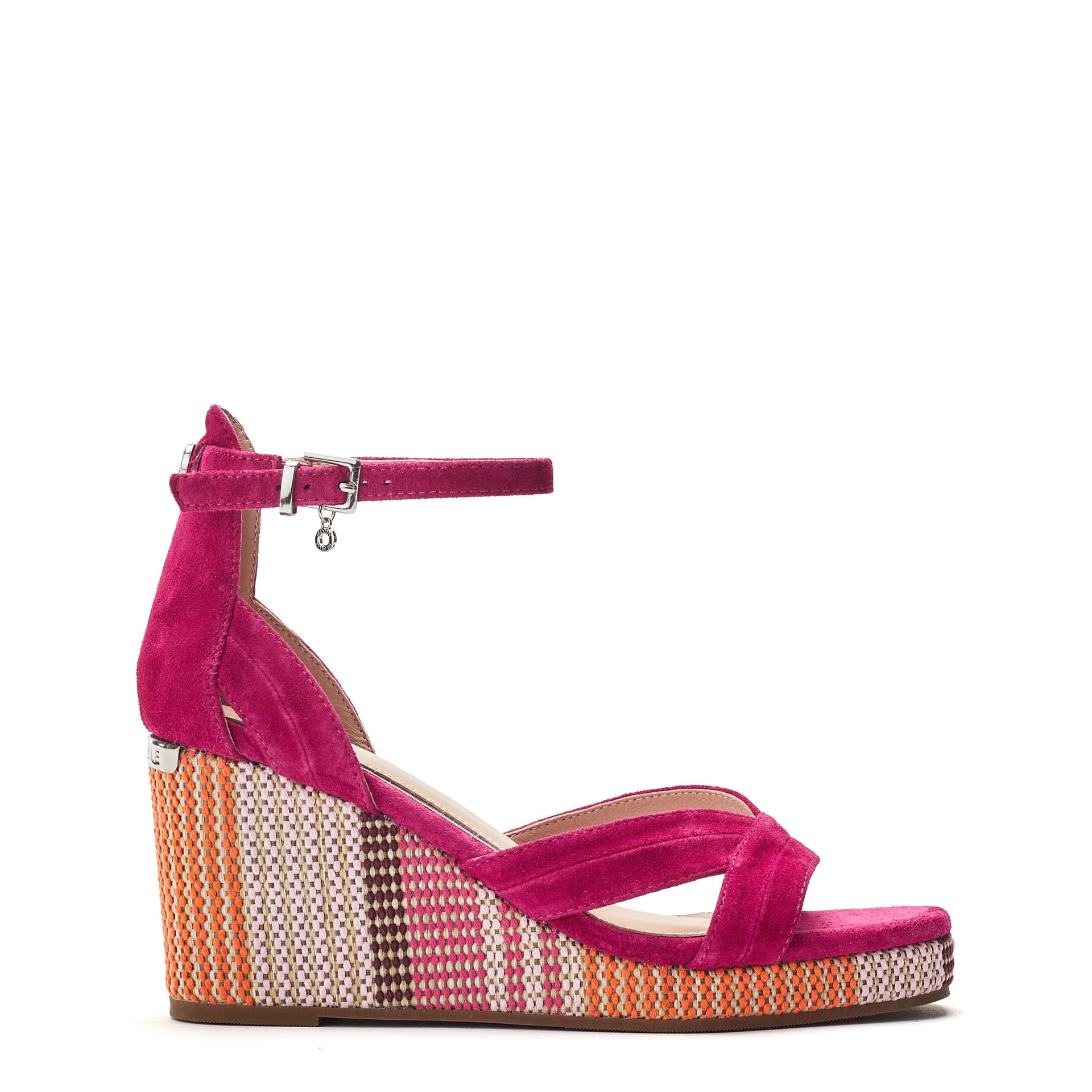 Moda In Pelle Moda In Pelle Pink Suede Wedges