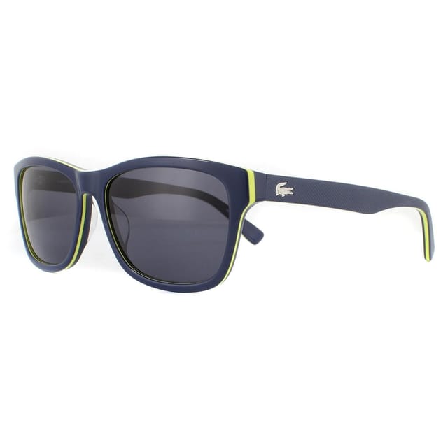 Lacoste Lacoste Men's Rectangle Blue Grey Sunglasses - 2