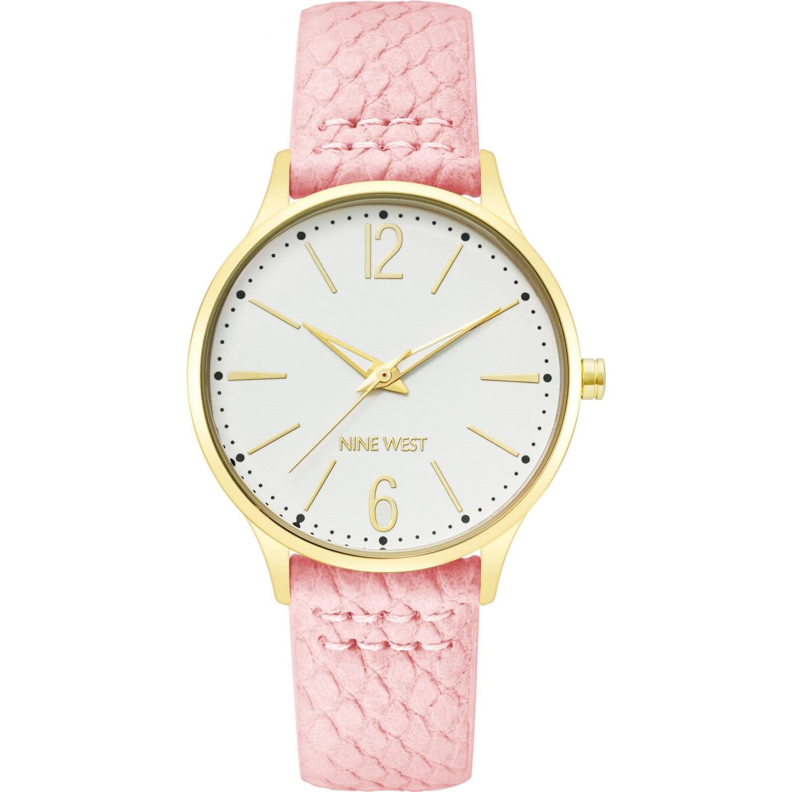 Nine West Nine West Women's NW-2560SVPK 38mm Quartz Watch in Pink