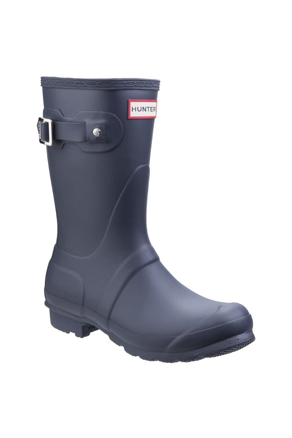 Hunter Hunter Women's Navy 'Original Short' Wellington Boots