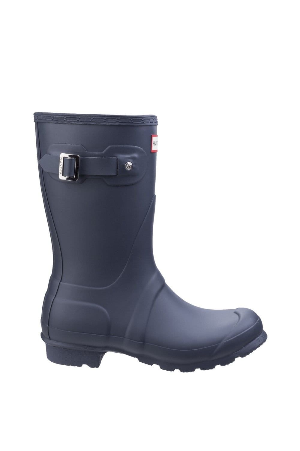 Hunter Hunter Women's 'Original Short' Wellington Boots in Navy - 4