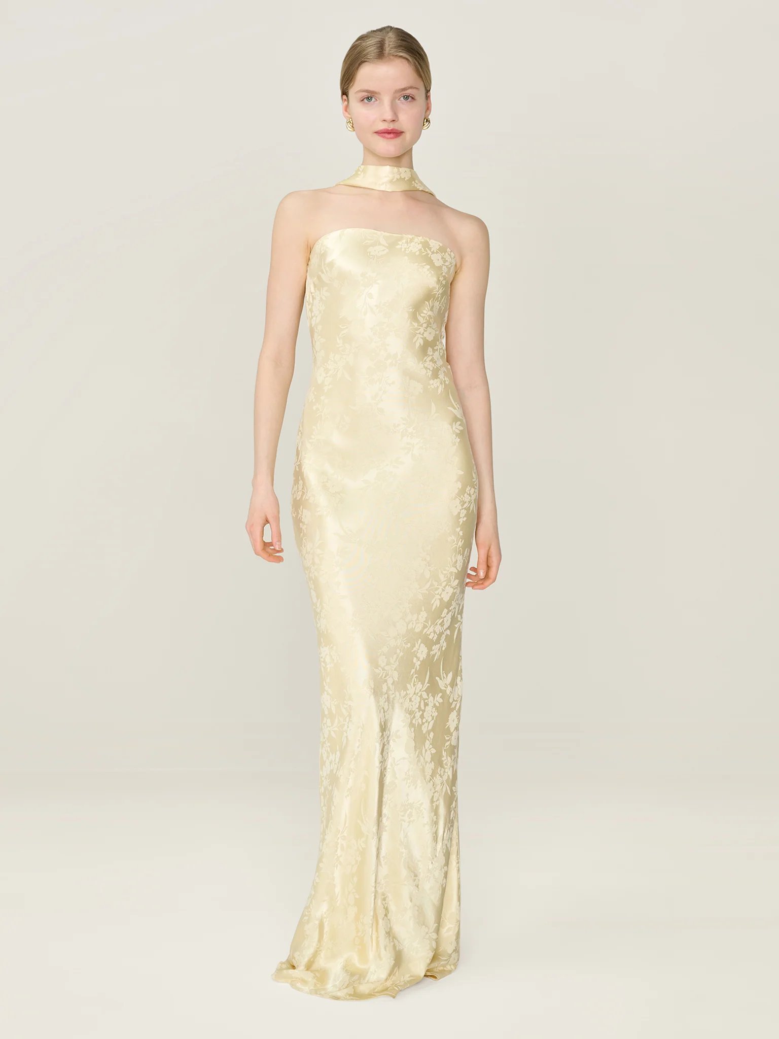 OMNES Scarlett Scarf in Double Cream - 4