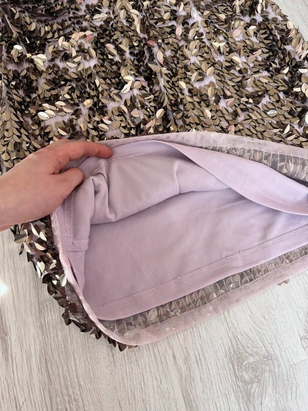 River Island Open to offer- New with tags £120 river island lilac sequin cocktail dress - open to offer