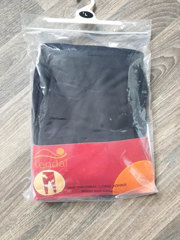 Kendal Thermal long johns 2 pk size large