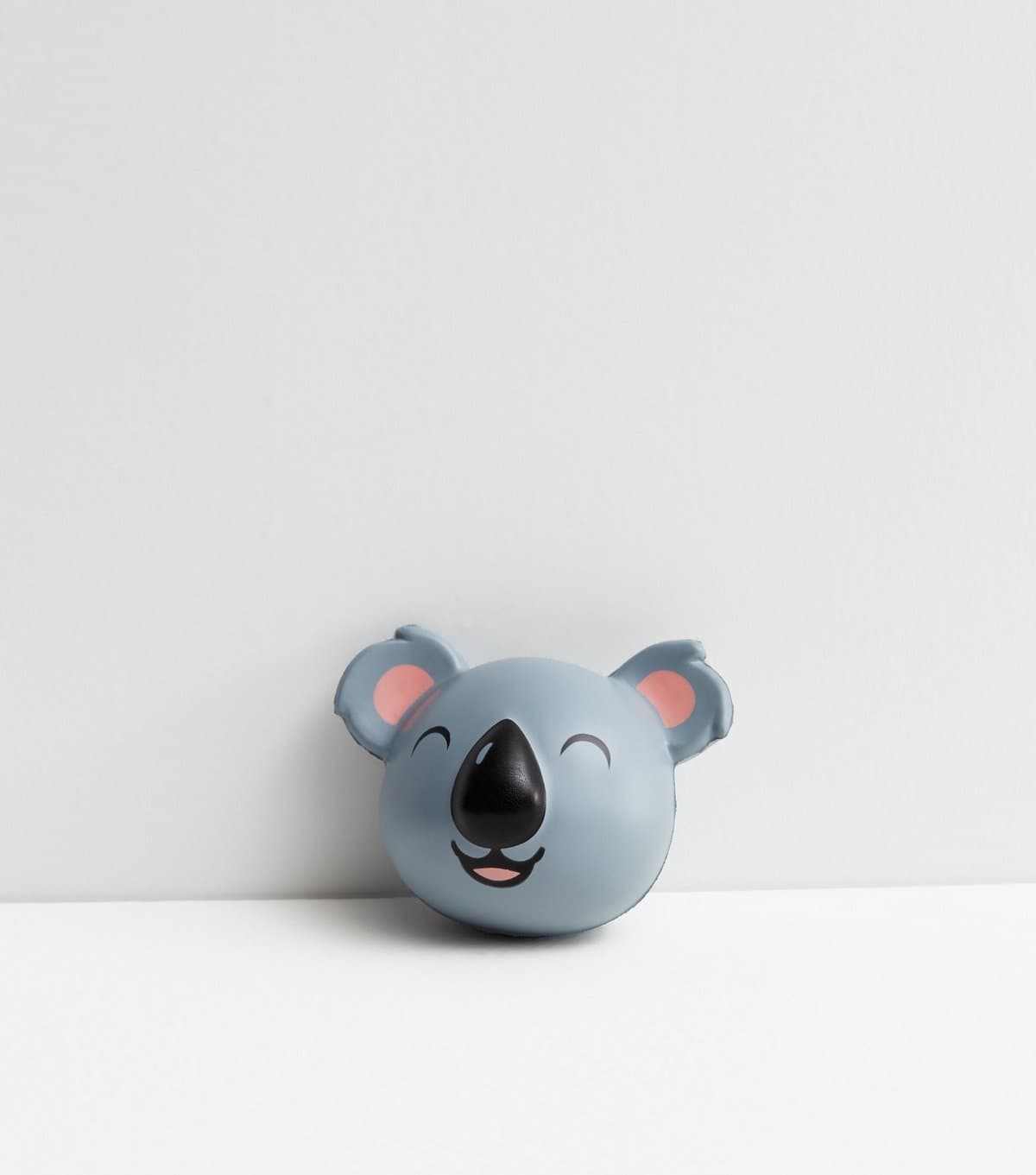 New Look Pale Grey Koala Head Stress Ball New Look