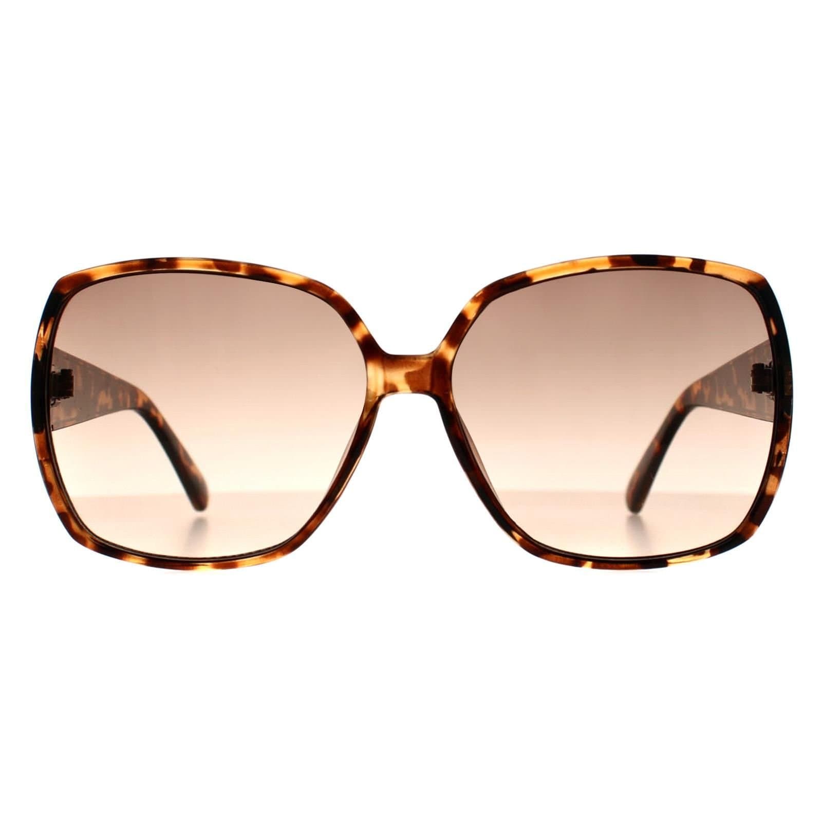 Guess Guess Women's Square Tortoiseshell Brown Gradient GF0426