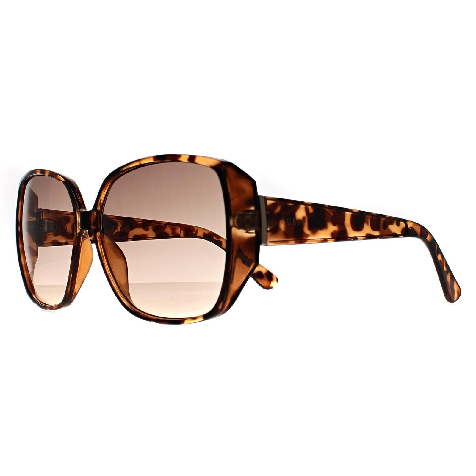 Guess Guess Women's Square Tortoiseshell Brown Gradient GF0426 - 2
