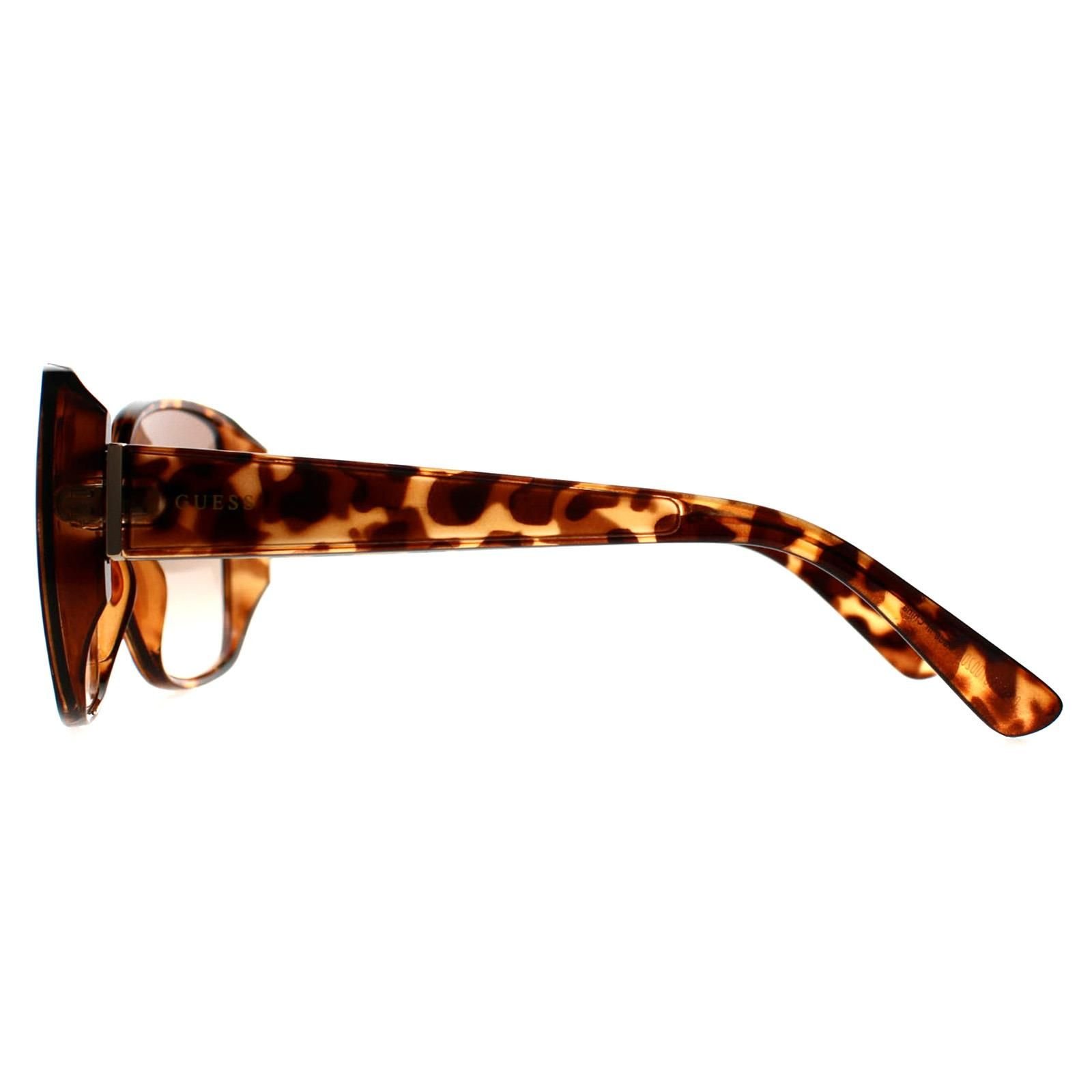Guess Guess Women's Square Tortoiseshell Brown Gradient GF0426 - 3