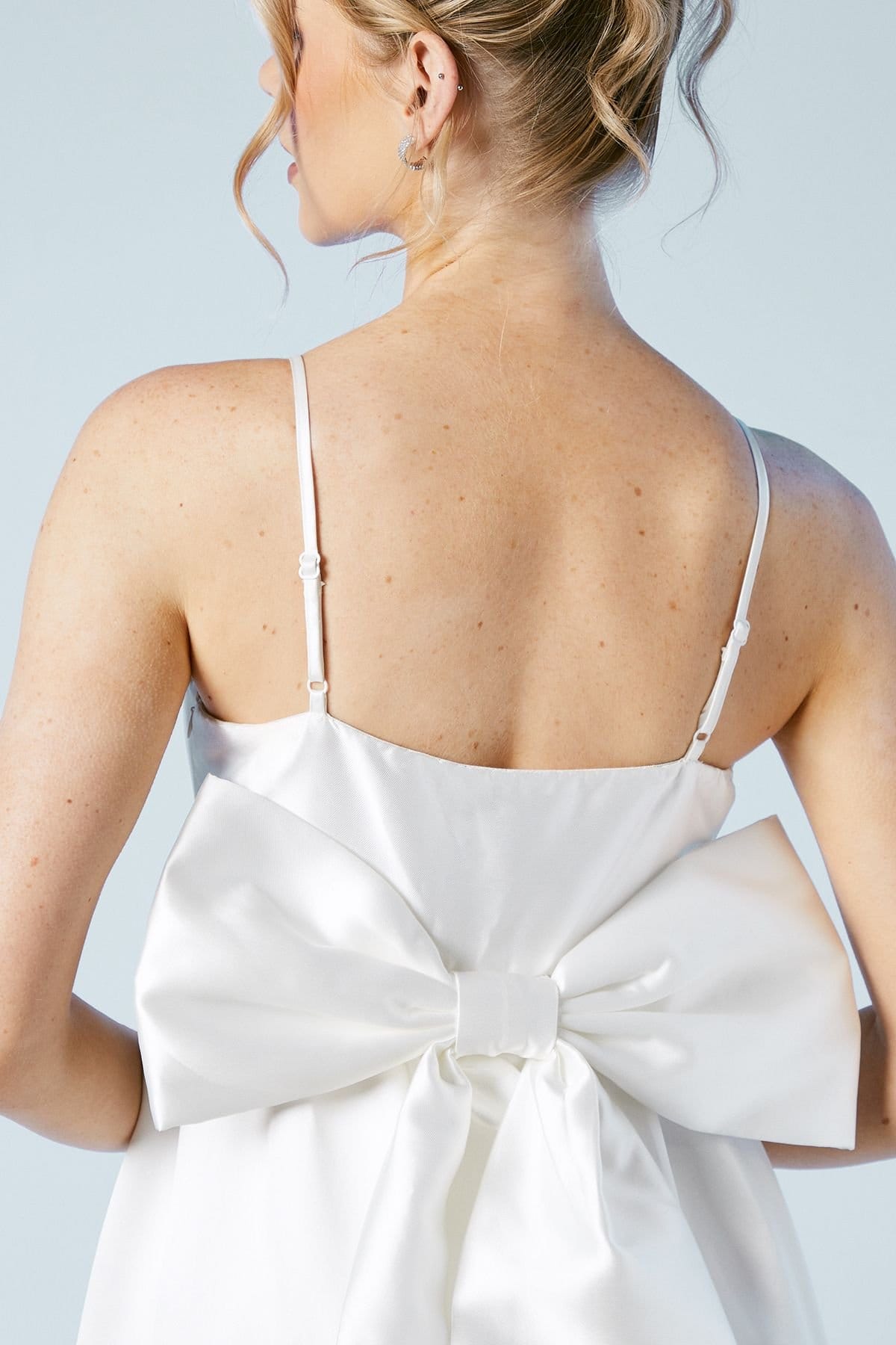 Coast Coast Women's Twill High Low Wedding Dress in Ivory - 2