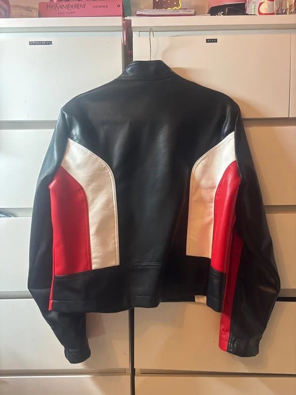 ASOS Stoosh Faux Leather Biker Jacket