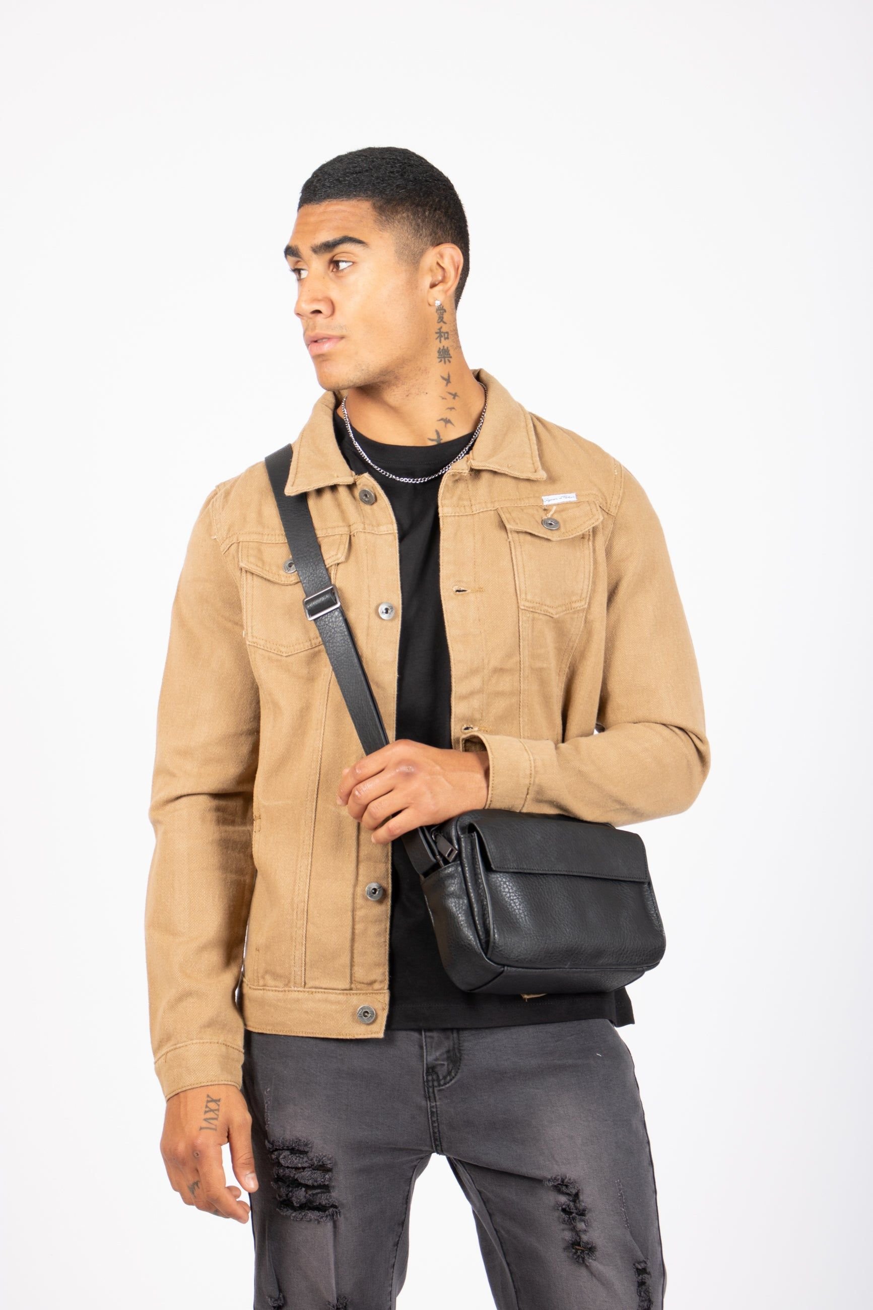 Liquor N Poker Liquor n Poker Men's Norton Denim Jacket In Tan - 2