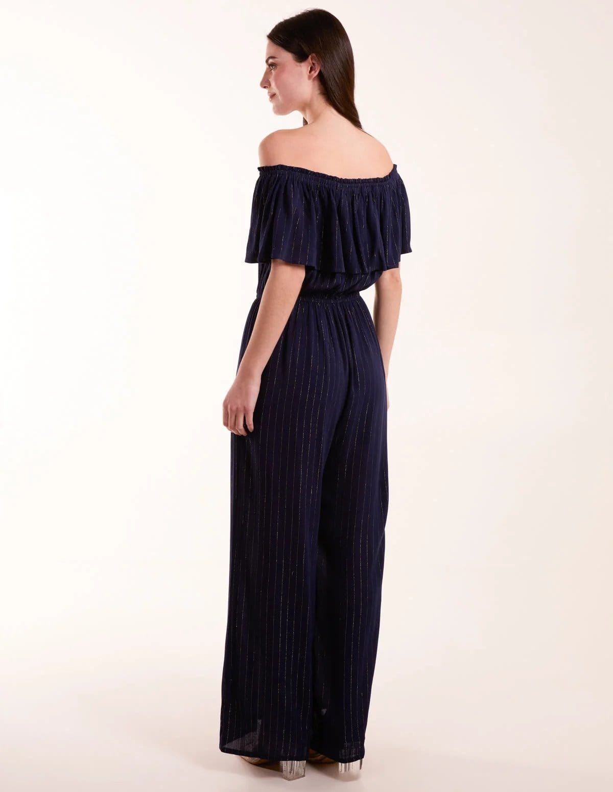 Blue Vanilla Bardot Jumpsuit - 4