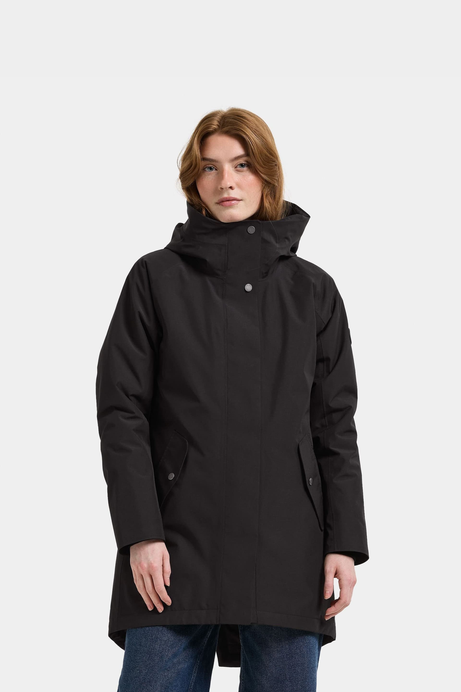 Didriksons Didriksons Women's Alana Waterproof Breathable Padded Winter Parka in Black