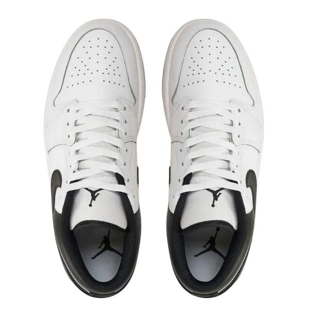 Nike Nike Men's Air Jordan 1 Leather Low Trainers in White - 3
