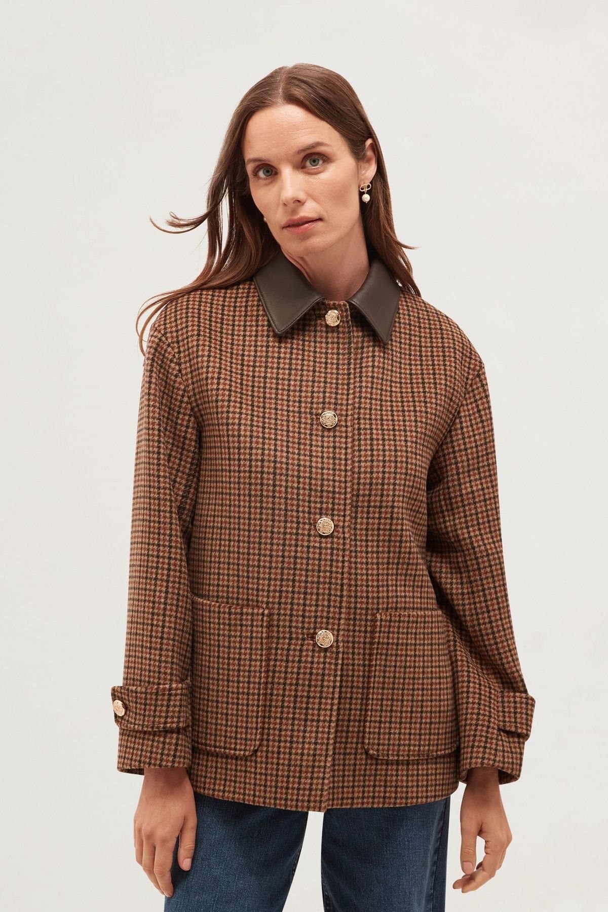 Hobbs London Hobbs London Women's Rachel Coat in Brown