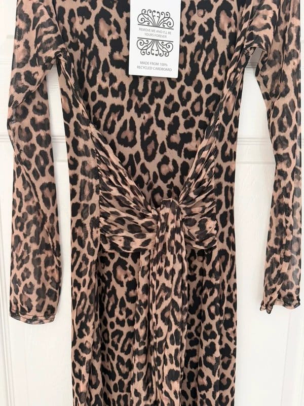 Never Fully Dressed Leopard Print Dress