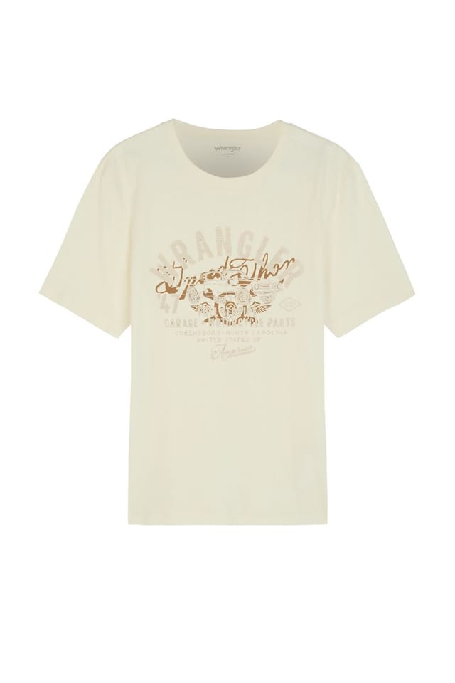 Wrangler Wrangler Men's Americana Tee Antique White - 3