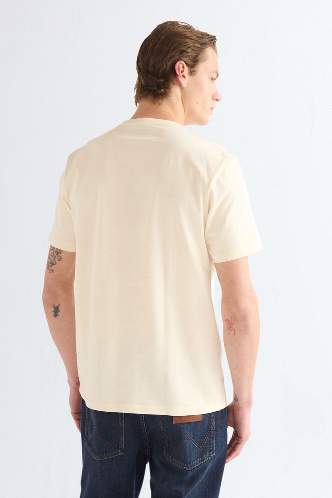 Wrangler Wrangler Men's Americana Tee Antique White - 4