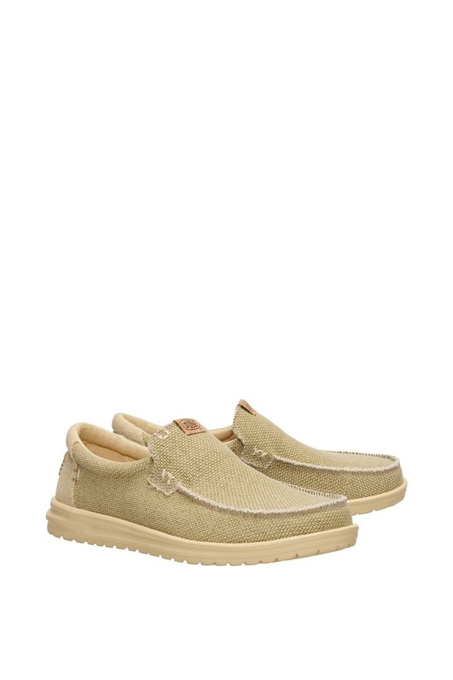 Hey Dude Hey Dude Men's Mikka Braided Slip on Shoe in Olive - 3