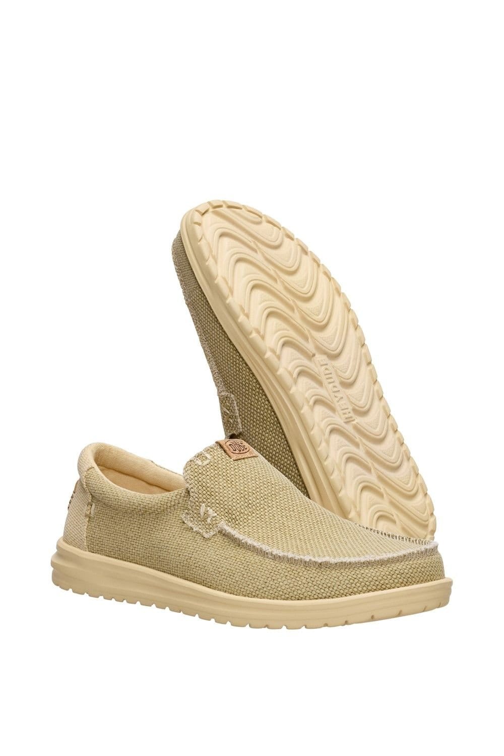 Hey Dude Hey Dude Men's Mikka Braided Slip on Shoe in Olive - 4