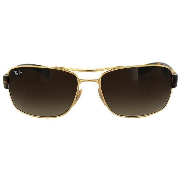 Ray-Ban Ray-Ban Men's Rectangle Gold Brown Gradient Sunglasses - 2