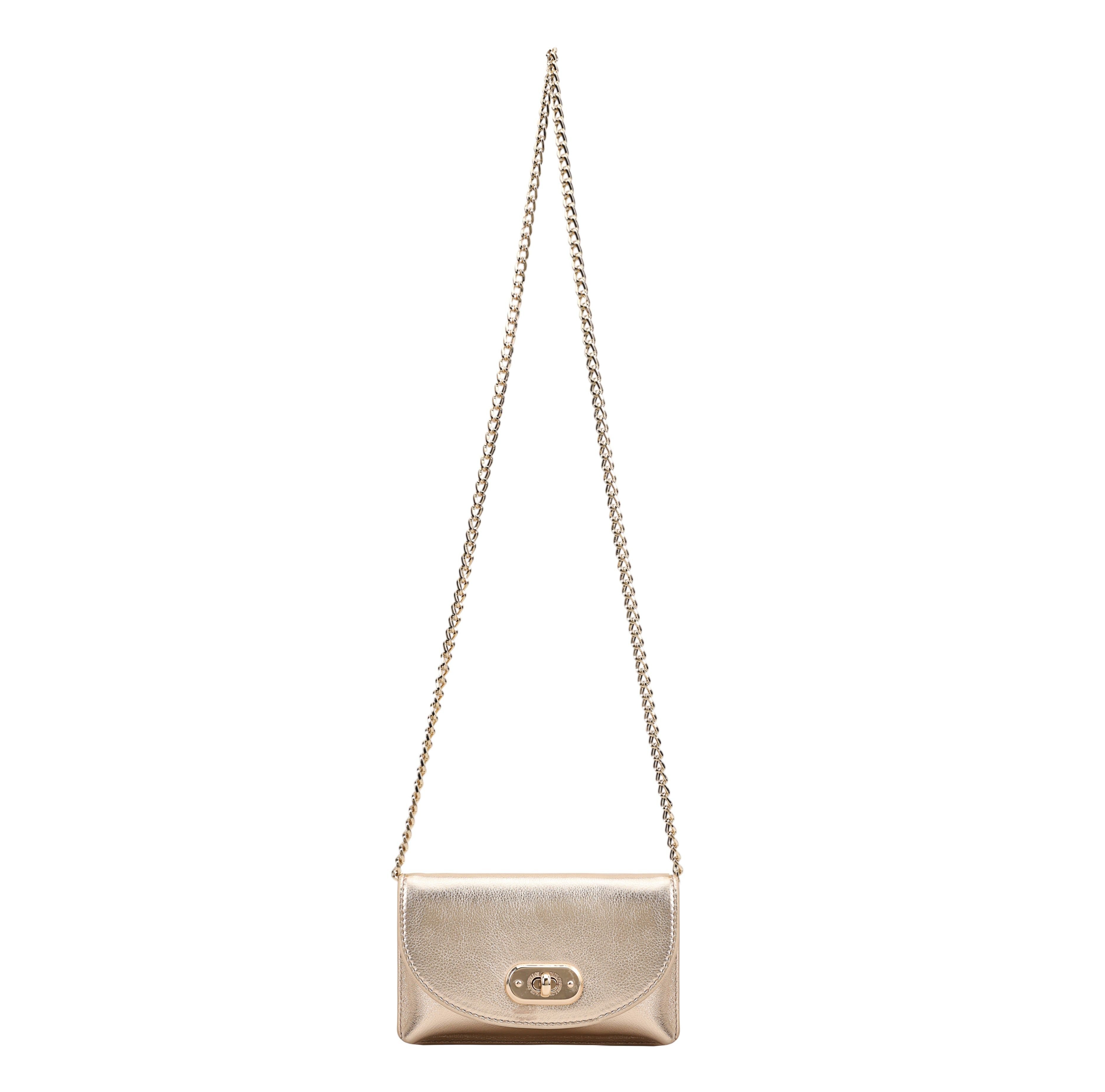 Paul Costelloe Paul Costelloe Women's Zayda Crossbody Bag in Gold - 2