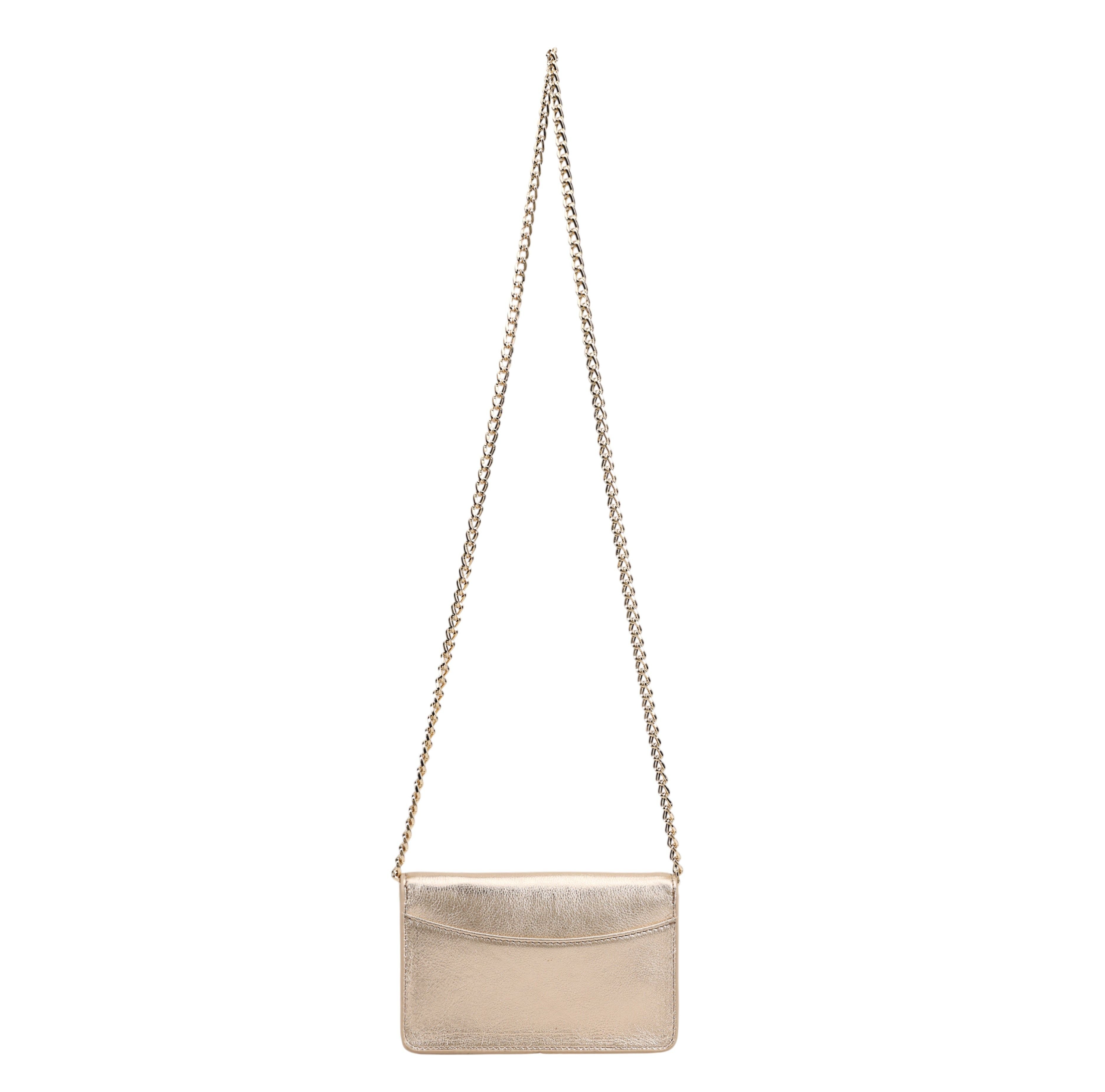 Paul Costelloe Paul Costelloe Women's Zayda Crossbody Bag in Gold - 4