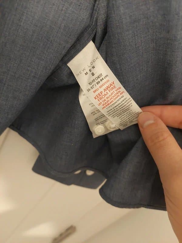 New Look New Look Shirt Mens Size S