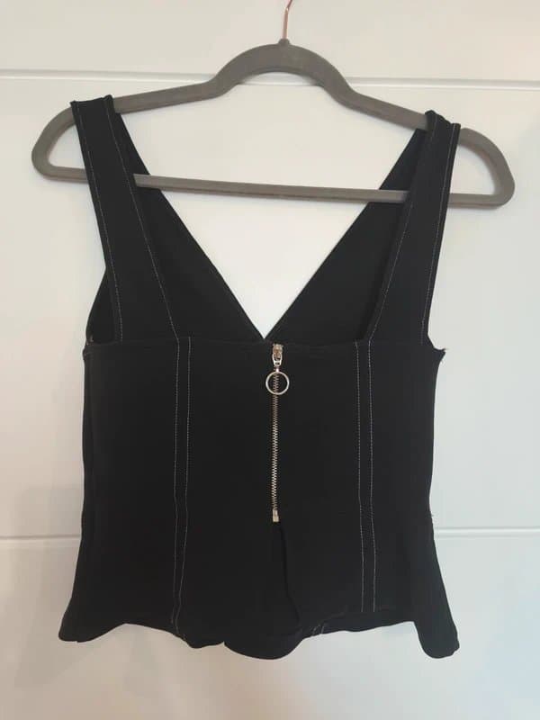 Bershka Bershka - Black Vest Top