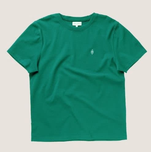 Panos Emporio Panos Emporio Green Raw Cotton Tee for Men