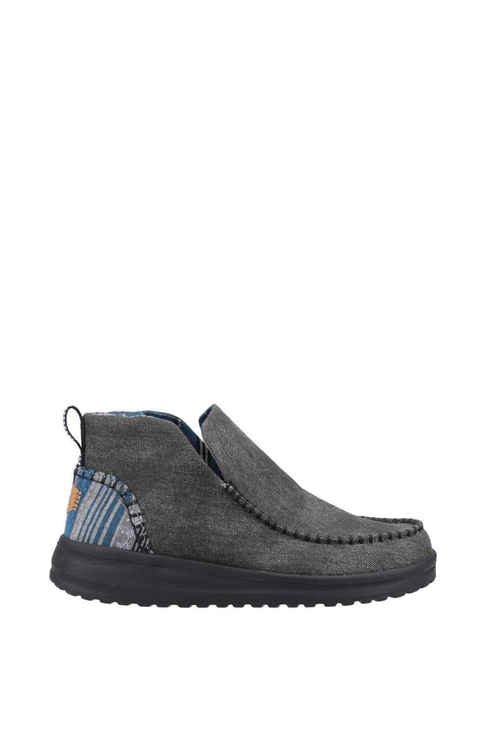 Hey Dude Hey Dude Women's Denny' Heavy Canvas Boot in Black