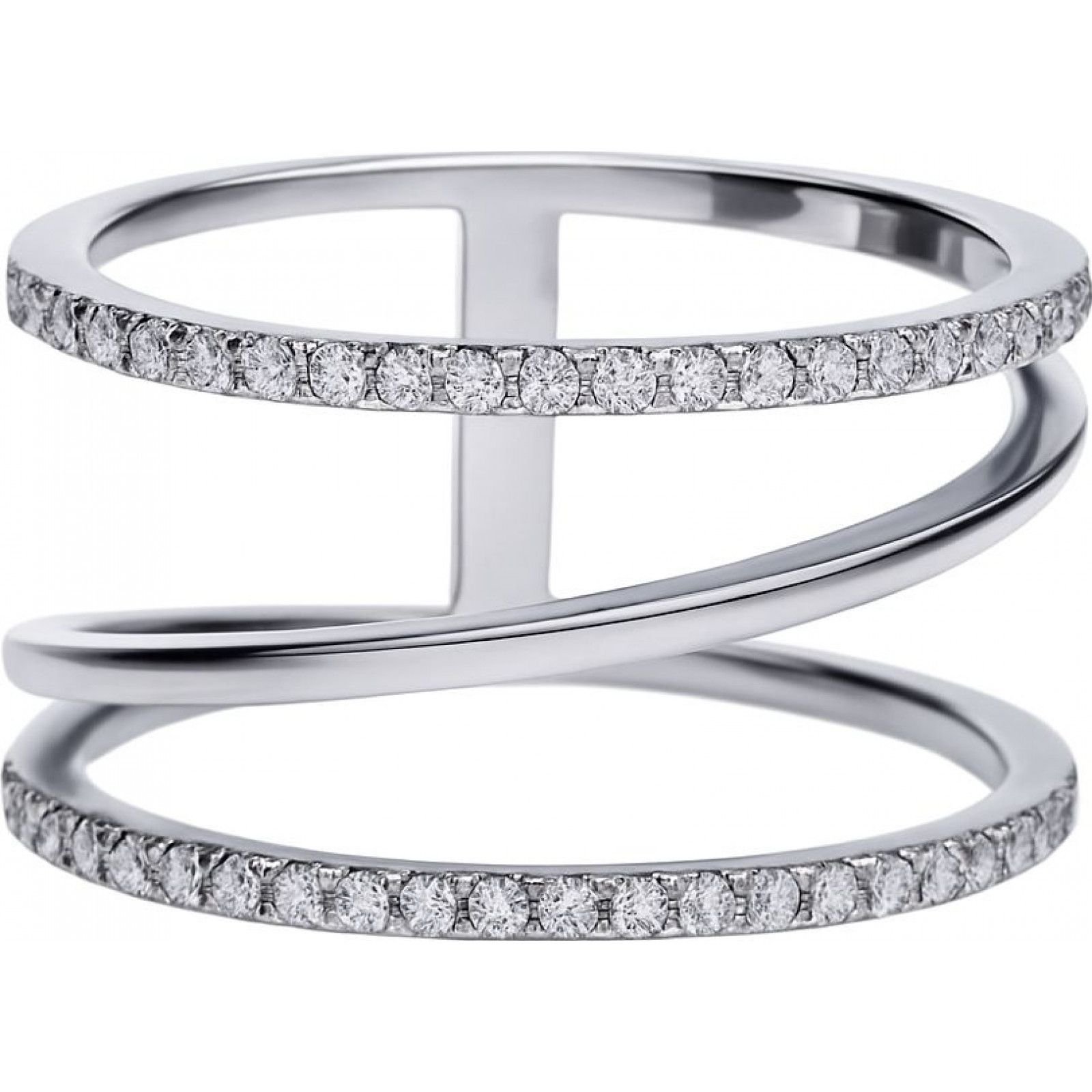 diamonfire Diamonfire Women's 6118631082170 Ring in Silver - 1